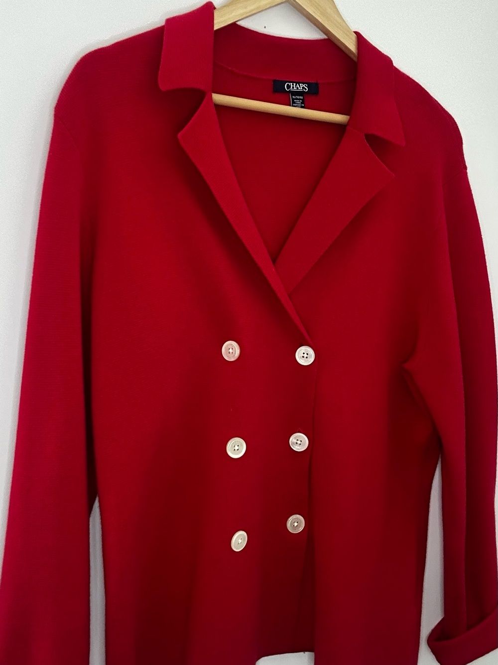 chaps knit cardigan